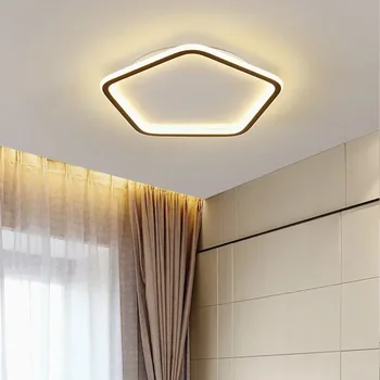 Модерна LED таванна лампа за всекидневна трапезария спалня проучване пътека балкон полилей вътрешен дом decoratioan осветителни тела блясък