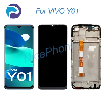 за VIVO Y01 LCD екран + сензорен дигитайзер дисплей 1600 * 720 V2166 Y01a за VIVO Y01 LCD екран дисплей